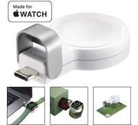 Hama USB-C Wireless Charger Magnetic for Apple Watch 6 7 8 9 10 11 SE Black