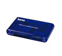 HAMA 35 in1 USB 2.0 Multicard Reader, Blue