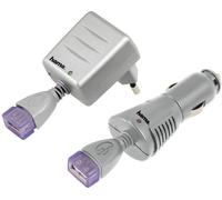 Hama USB Charger Set Usb-Charger Car Adapter for Mobile Phone Ipod MP3