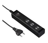 Hama - USB Charging Station, 6 ports, for tablet PCs and smartphones - Black (1 Accessories)