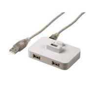 Hama USB Docking Station 4-fold 4-ports for MP3 Flash Memory Windows