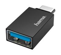 Hama USB Type C M To USB A F Adapter