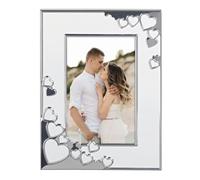 Hama Picture Frame 10 x 15 cm (Portrait Frame, Portrait Format, Landscape Format, for Hanging, Standing, Hanging Device, Stand, Picture Size 10 x 15 cm), White