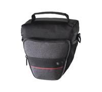 Hama "Valletta 110 Colt Camera Bag for Digital Camera and Lens (with shoulder strap, side pockets, 15 x 9 x 15.5 cm), Black