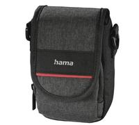 Hama Valletta 90P Compact Camera Case Belt Loop Shoulder Strap Black 7.5 X 5.2 X