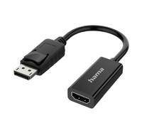 Hama DisplayPort Male to HDMI Female Converter, Ultra-HD 4K, Black, *E