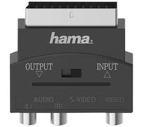 HAMA - Video Adaptor S-VHS/RCA/SCART with IN/OUT Switch