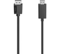 Hama Video Cable, DisplayPort Plug - HDMI™ Plug, Ultra-HD 4K, 1.50 m