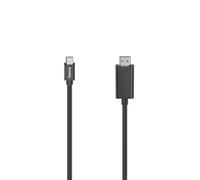 Hama Video Cable, Mini-DP Plug - HDMI™ Plug, Ultra-HD 4K, 1.50m