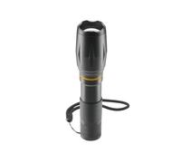 Hama “W200” LED Torch, Batteries, Zoom, COB, Aluminium, 3 Modes