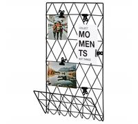 Hama Photo Holder Wand-Gitter Metal Pin Board Deko-Gitter Picture Frame Collage