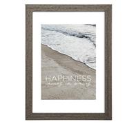 Hama Waves Picture Frame 13 x 18 cm (Wooden Frame, Photo Frame, Portrait Format, Landscape, for Hanging, Standing, Hanging Attachment, Picture Format