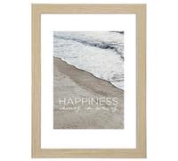 Hama Waves Picture Frame 15 x 20 cm (Wooden Frame, Photo Frame, Portrait, Landscape, for Hanging, Standing, Hanging Frame, Picture Format 15 x 20 cm)