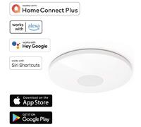 Hama WiFi LED Flush Ceiling Light 40W 50cm Dimmable WLAN App Control