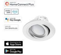 Hama Wifi LED Recessed Light 5W/32W White WLAN Spotlight App Control Etc