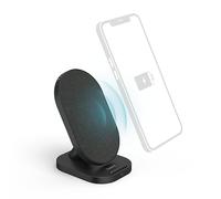 Hama Wireless Charger, Inductive Charging Station, 10 W (Qi Charging Station, Charging Station, Mobile Phone Charging Station, Fast Charge, Wireless Charging, Induction Charger), Black