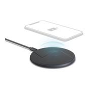 Hama Wireless Charger, Wireless Smartphone Charging Pad, 15 W, black