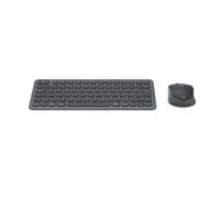 Hama Wireless Keyboard Mouse Set (Multi Device Keyboard and Mouse with Bluetooth/Wireless for PC, Smartphone, Tablet, Small, with Batteries, Quiet Scissor Keys, Multimedia Keys, German QWERTZ Layout)