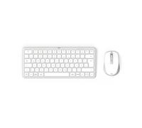 Hama Wireless Keyboard Mouse Set (Multi Device Keyboard and Mouse with Bluetooth/Wireless for PC, Smartphone, Tablet, Small, with Batteries, Quiet Scissor Keys, Multimedia Keys, German QWERTZ Layout)