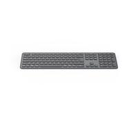 Hama Wireless Keyboard (Multi Device Keyboard with Wireless/Bluetooth for PC, Smartphone, Tablet, Full Format, with Batteries, Quiet Scissor Keys, Multimedia Keys, German QWERTZ Layout) Black