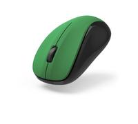 Hama Wireless Mouse 3 Buttons 2.4GHz 1200dpi Optical Mouse Wireless Computer Mouse for Laptop PC Notebook Silent Battery Right Handed Left Handed USB Receiver Green
