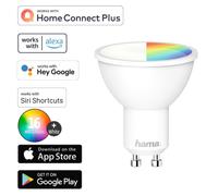 Hama WLAN Smart RGB LED Bulb GU10 5W 40W App Alexa Google