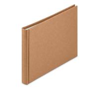 Hama - 00007614 - Wrinkled Bookbound Album, 24x17 cm, 36 White Pages, Brown