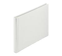 Wrinkled Photo Album, 24 x 17 cm, 36 White Pages, White