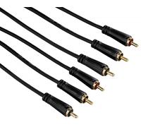 Hama YUV RGB 10m Component Cable 3x Cinch Plug Coaxial HD TV