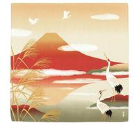 Hamamonyo Furoshiki Wrap Cloth Crane and Akafuji 1248 50X50cm