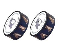 hamamonyo Shiba Inu Decorative Washi Tape Set of 2 Rolls(Japan Import)