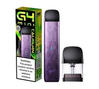 Haman Caliburn G4 Mini Pod Kit, 35W Output Power, 2ml Refillable Pod, 1100mAh USB-C Charging Battery, Button-Free Design, Compatible with Caliburn G3 Pods, Nicotine Free (Phoenix Purple)