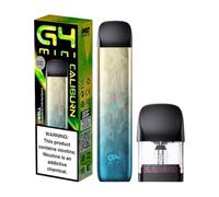 Haman Caliburn G4 Mini Pod Kit, 35W Output Power, 2ml Refillable Pod, 1100mAh USB-C Charging Battery, Button-Free Design, Compatible with Caliburn G3 Pods, Nicotine Free (Coast Gold)