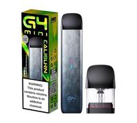 Haman Caliburn G4 Mini Pod Kit, 35W Output Power, 2ml Refillable Pod, 1100mAh USB-C Charging Battery, Button-Free Design, Compatible with Caliburn G3 Pods, Nicotine Free (Dusty Indigo)