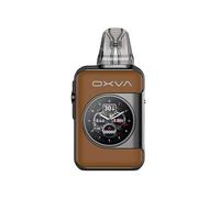 Haman XLIM S-Q P-r-o 2 Pod Kit, HD Smart Touch Screen with Intelligent Puff Diary, 1600mAh Type-C Rechargeable Battery with 30W Output, 2ml Cartridge, No Nicotine (Brown Leather)