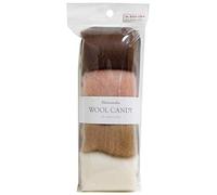 Hamanaka wool Candy 4 color set / felt dog collar 441-120-9 (japan import)