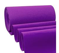 Hamankim 10m 20m 50m Purple Carpet Runner Wedding Non-slip Walkway Rug Roll for Weddings Church Party Decoration Prom Business Outdoor 2mm Thick Polyester Wear-resistant Cuttable (Size : 1x50m)
