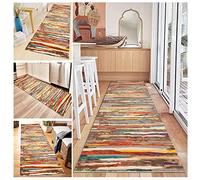 Hamankim Hallway Extra Long Runner Rugs 1m 1.5m 2m 2.5m 3m 3.5m 4m 4.5m 5m 6m Narrow Runner Carpet, Kitchen Aisle Entrance Corridor Hotel Area Rug Non-slip Washable Mat (Size : 70×450cm/2.3ft×14.8ft)