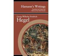 Hamann's Writings