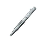 Hamans Bolt Action Pen Titanium Pen Ballpoint Pen with Clip Compact Size EDC Tool (Grey)