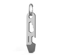 Hamans EDC Pry Bar Keychain Bottle Opener Multi Tool Small EDC Pry Bar for Keychains