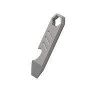 Hamans EDC Pry Bar Multi Tool Titanium Pry Bar EDC Keychain Tool