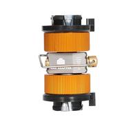 Hamans Gas Canister Refill Adapter, Gas Bottle Refill Adapter, Fuel Transfer Device, Portable Gas Pressure Valve Inflation Valve for Outdoor, Multifunction Camping Canister Bleed Valve