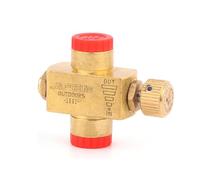 Hamans Outdoor Camping Gas Refill Adapter Brass Multi-Function Fuel Canister Transfer Valve for Isobutane Essential Gear Backpacking & Cooking