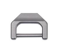 Hamans Titanium D Ring EDC Pry Bar Multi Tool Horseshoe Keyring U Shape Keychain Car Key Tool for Men and Women, Grey-s, S