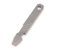 Hamans Titanium EDC Pry Bar Bottle Opener Multi Tool Mini Crowbar Multifunctional Portable EDC Tool