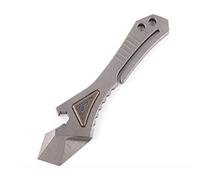 Hamans Titanium EDC Pry Bar Bottle Opener Wrench Multi Tool Prybar Multitool EDC Pocket Tool