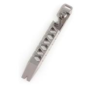 Hamans Titanium EDC Pry Bar Multi Tool Crowbar Bottle Opener Nail Puller Pocket Size EDC Multi Tool, QG04