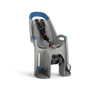 Hamax Amaze Child Bike Seat With Carrier Adapter, Light Grey/Petrol Blue