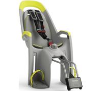 Hamax Amaze Child Bike Seat With Lockable Bracket, Light Grey/Light Grey Lime